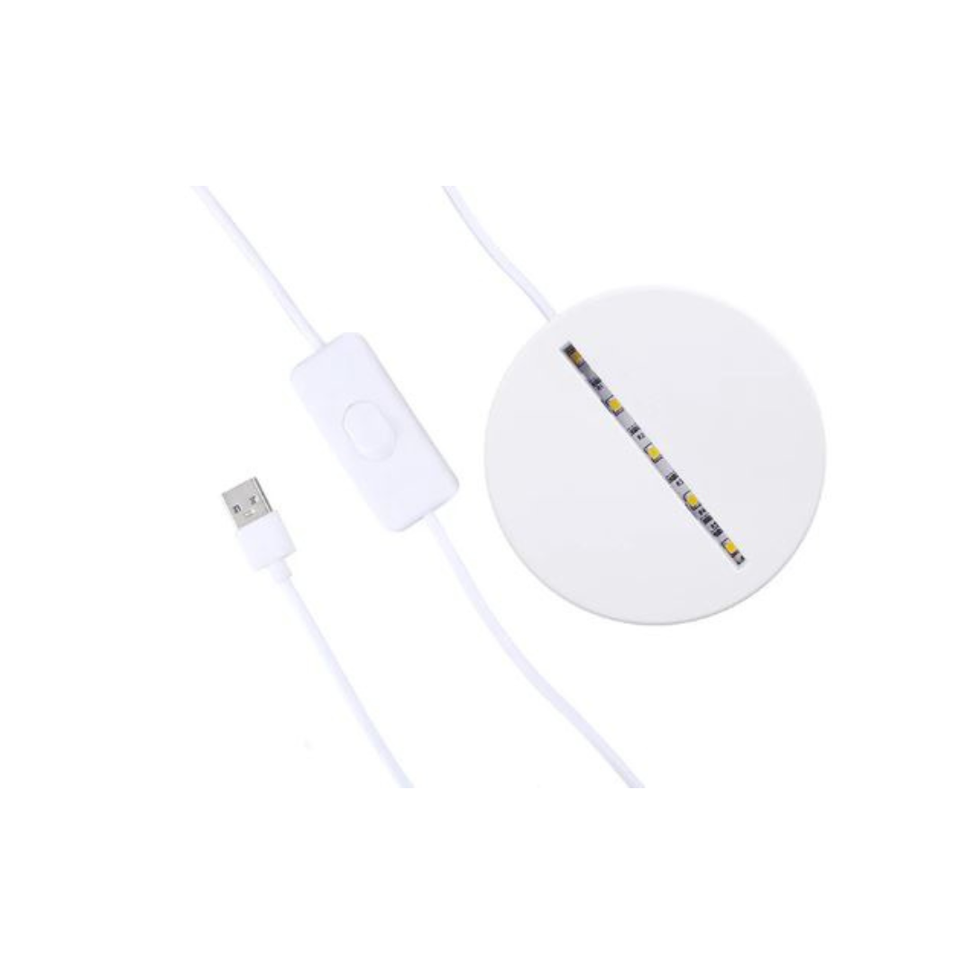 Lámpara de noche acrílica 3D