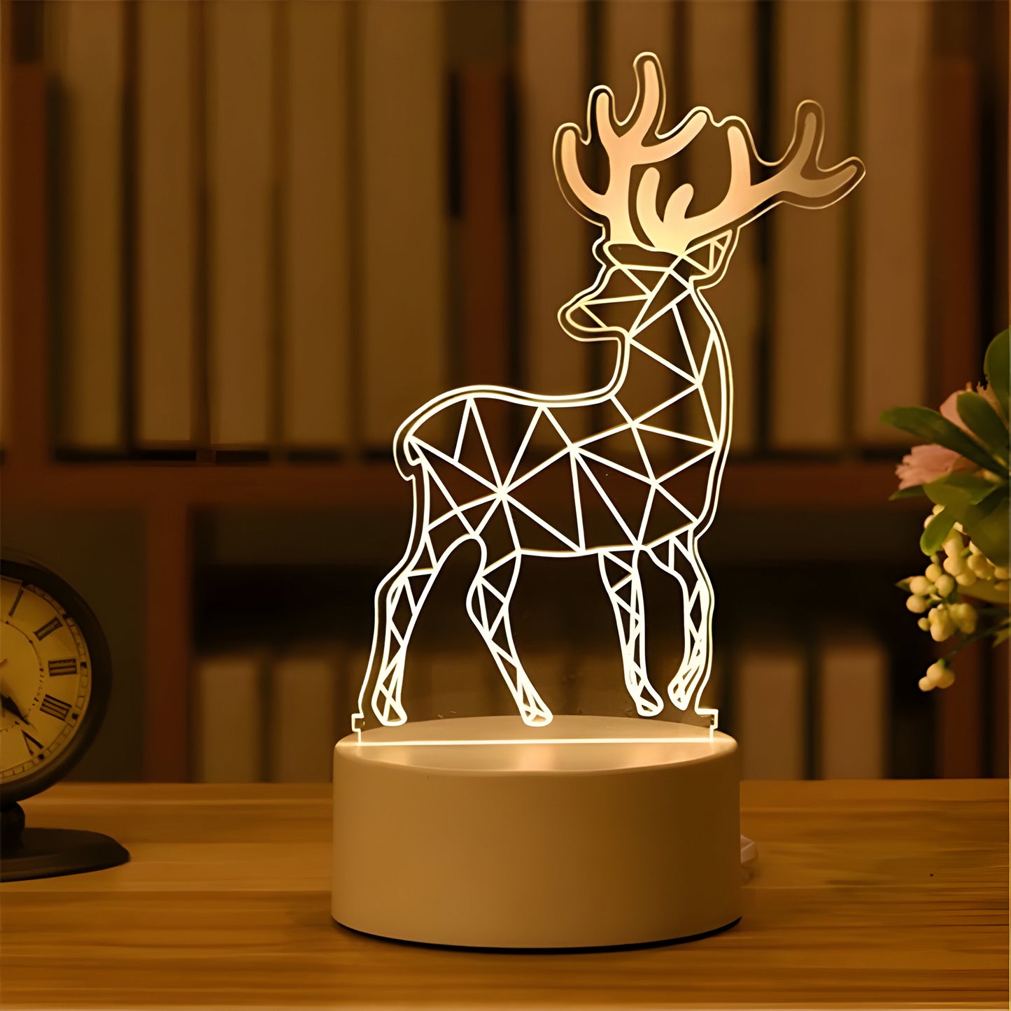 Lámpara de noche acrílica 3D
