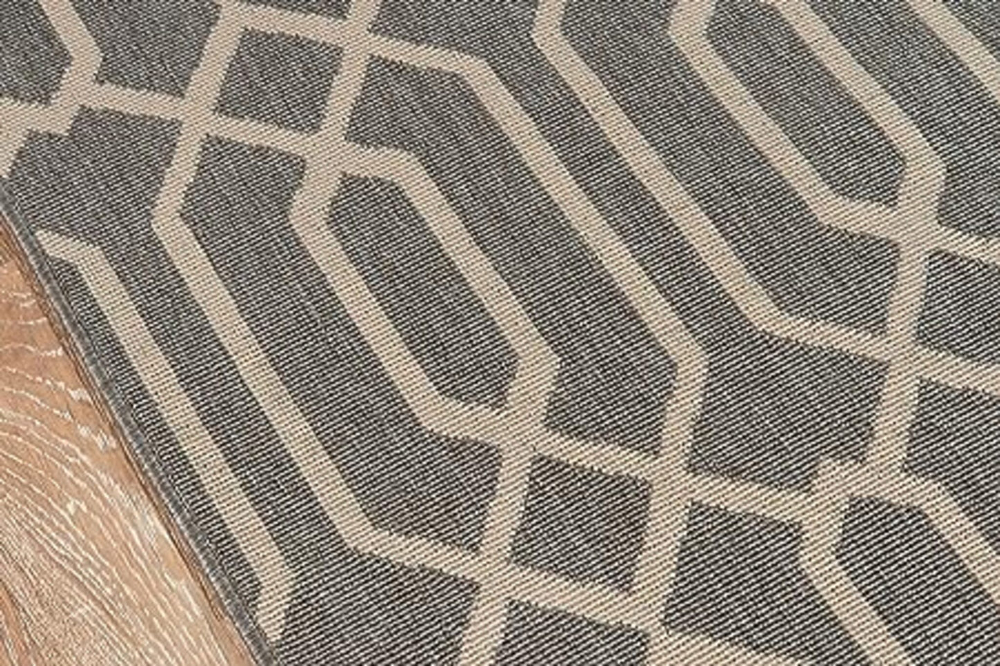 Alfombra Americana marca Momeni Contemporánea en color Gris