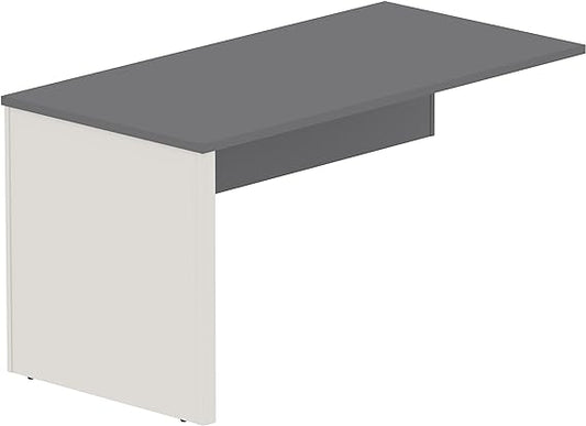 Mesa de retorno marca Bestar modelo Connexion en gris