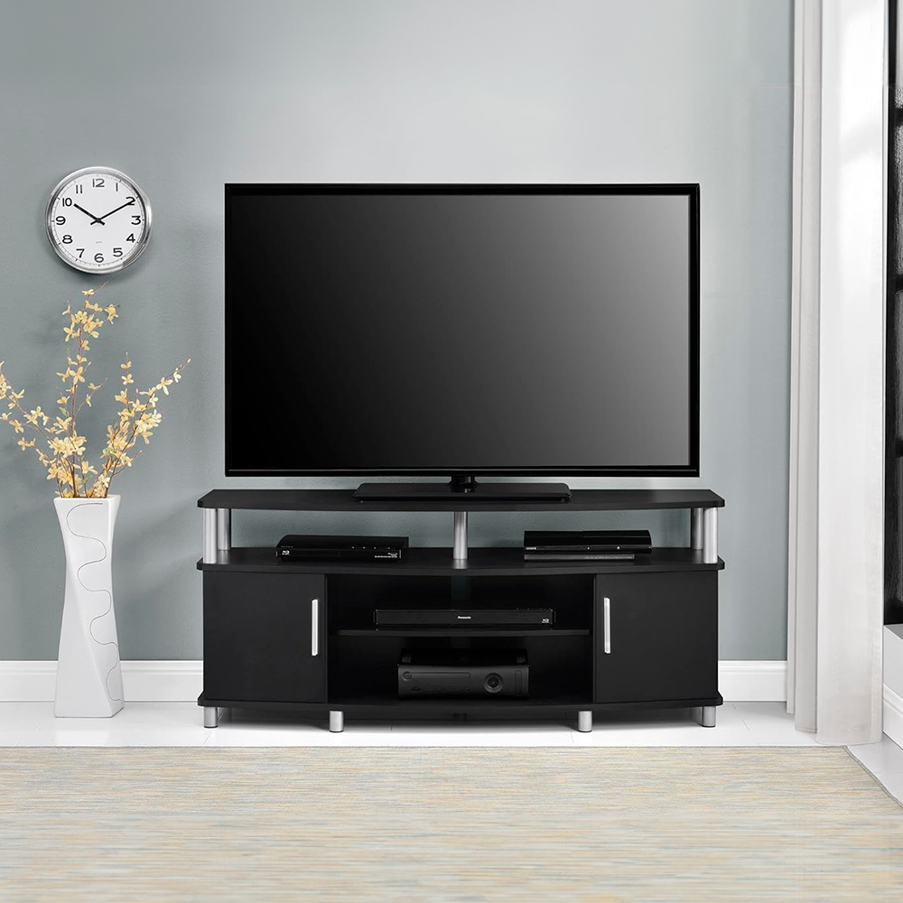 Mueble para TV Carson de hasta 50" Ameriwood Home, color negro