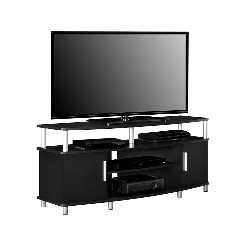 Mueble para TV Carson de hasta 50" Ameriwood Home, color negro