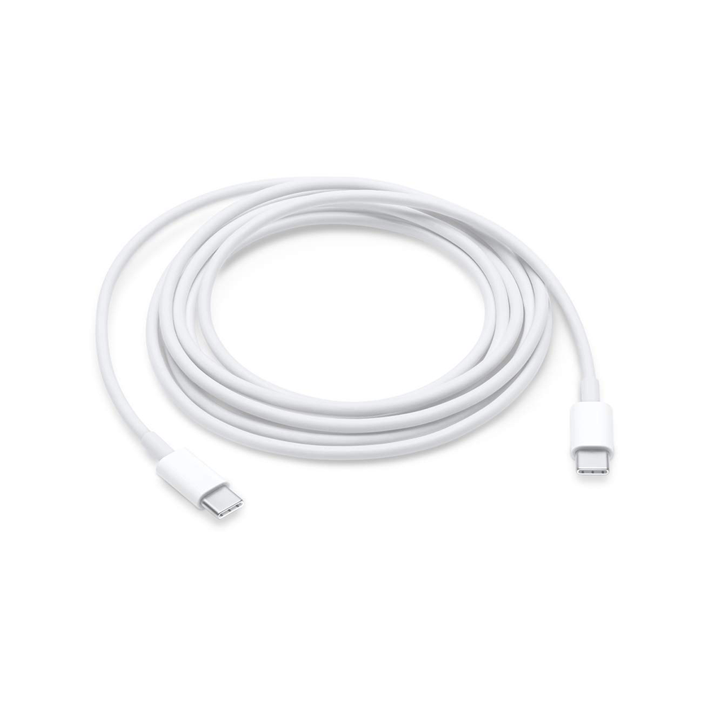 Cargador Cable C-C de carga rápida para Celulares y dispositivos en blanco